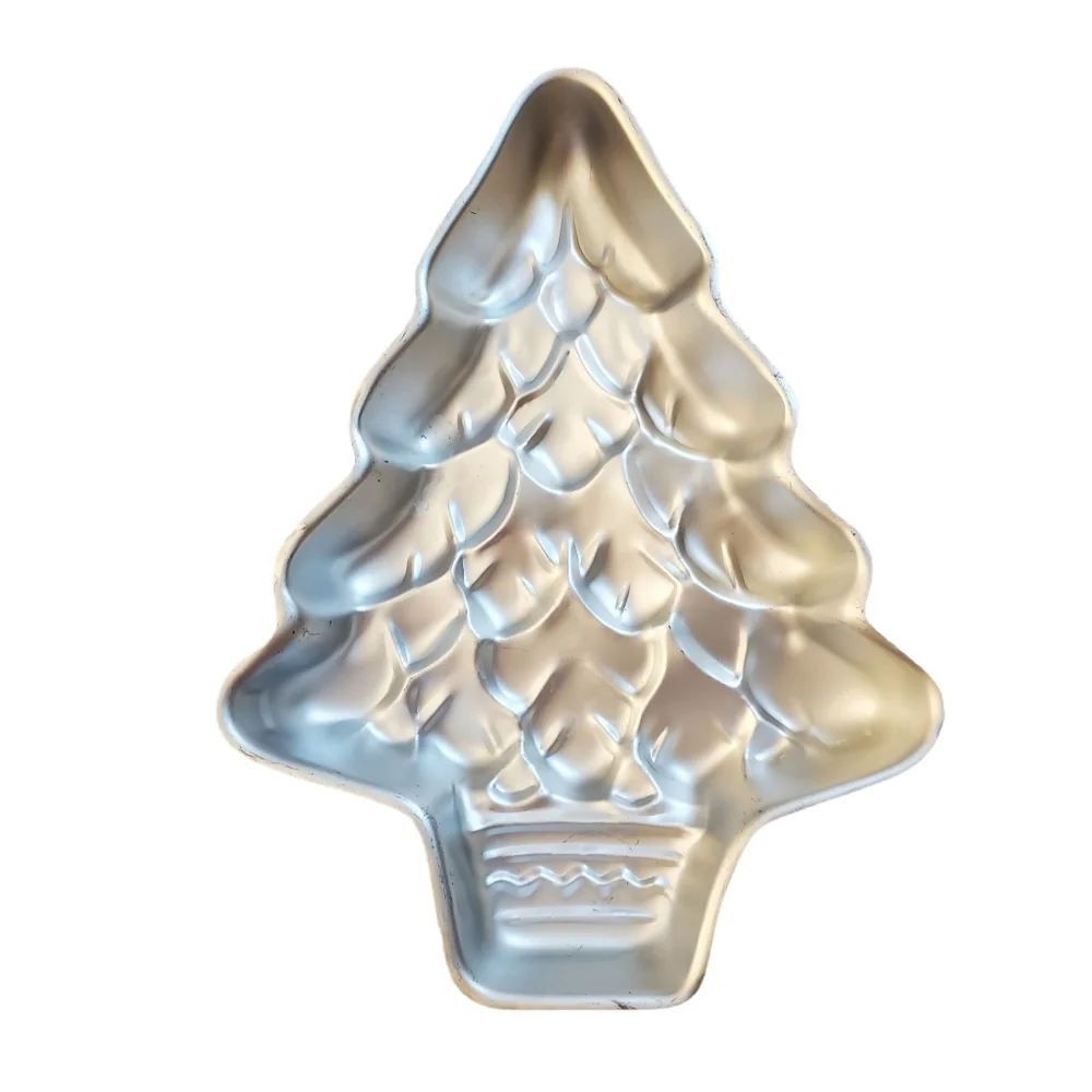 Vintage‎ Wilton Christmas Tree Cake Pan 502-1107 Korea